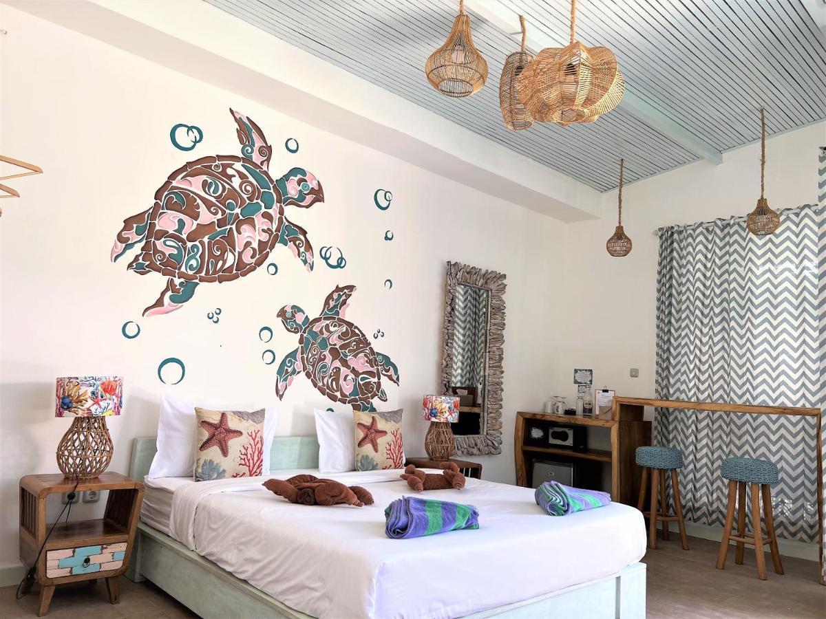 Flamingo Hotell Gili Trawangan Eksteriør bilde