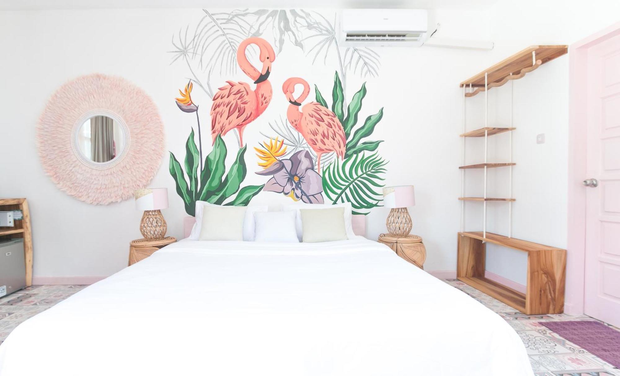 Flamingo Hotell Gili Trawangan Rom bilde