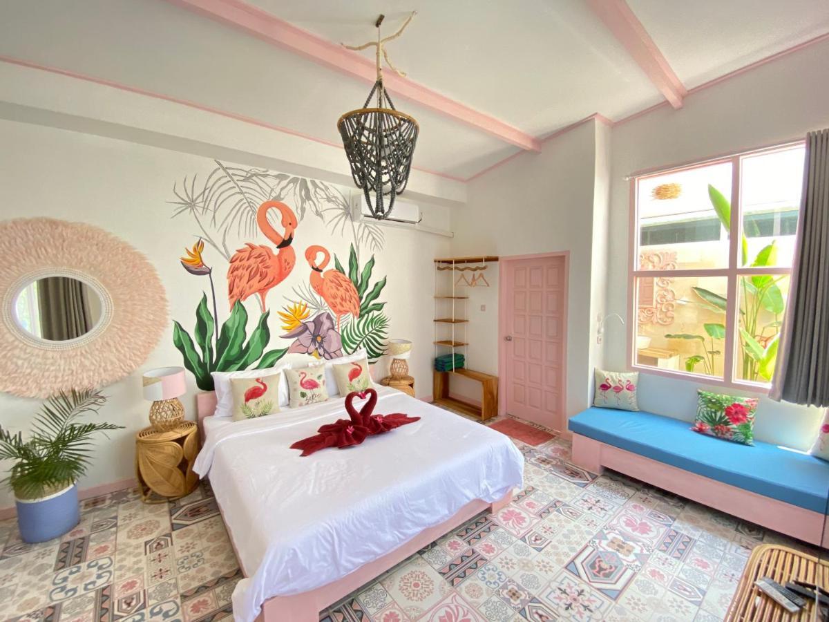 Flamingo Hotell Gili Trawangan Eksteriør bilde